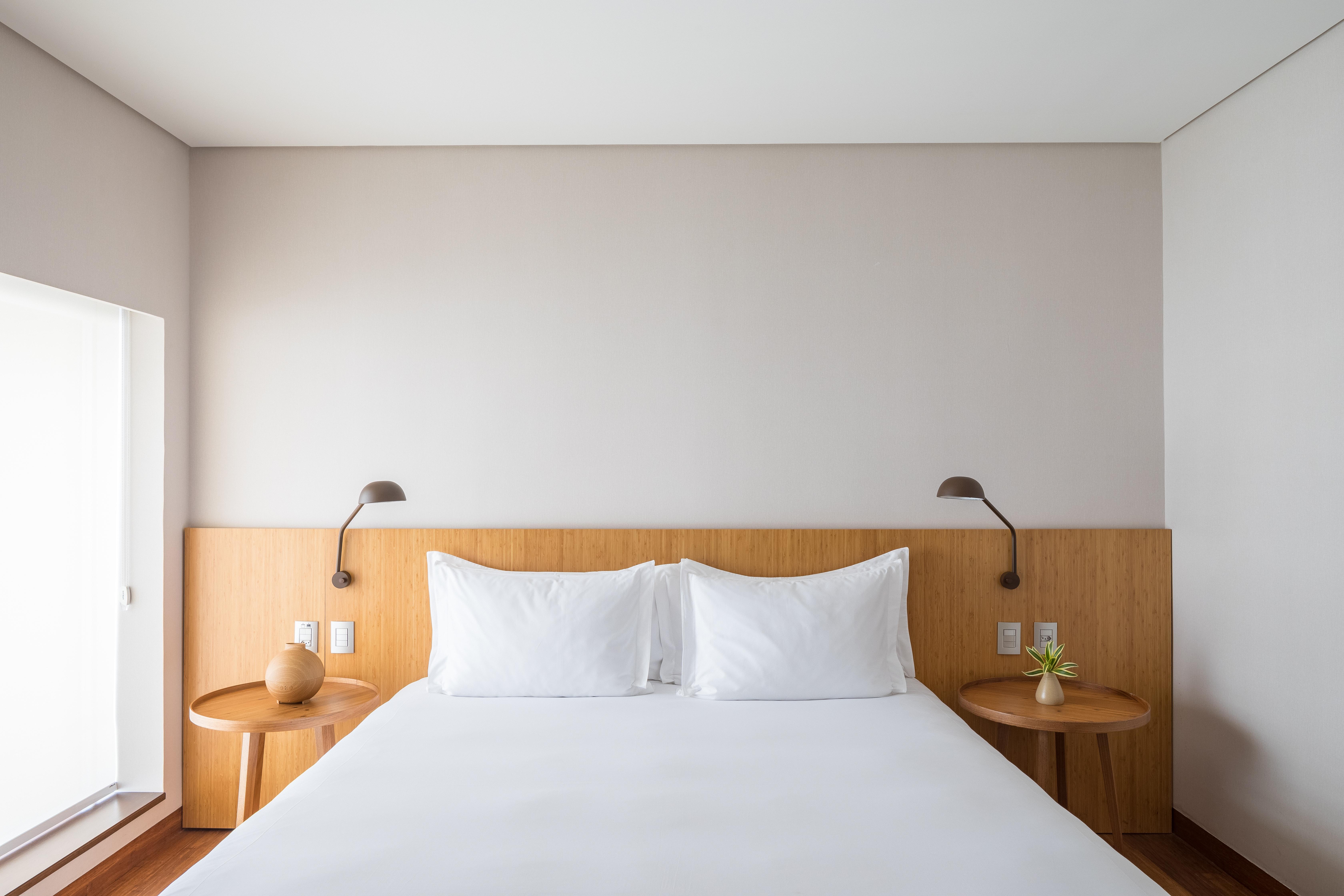 B Hotel Brasília Zewnętrze zdjęcie A bedroom at the hotel